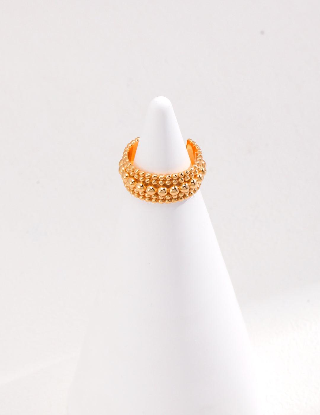 Beaded Open Ring - Petite Secret Jewellery
