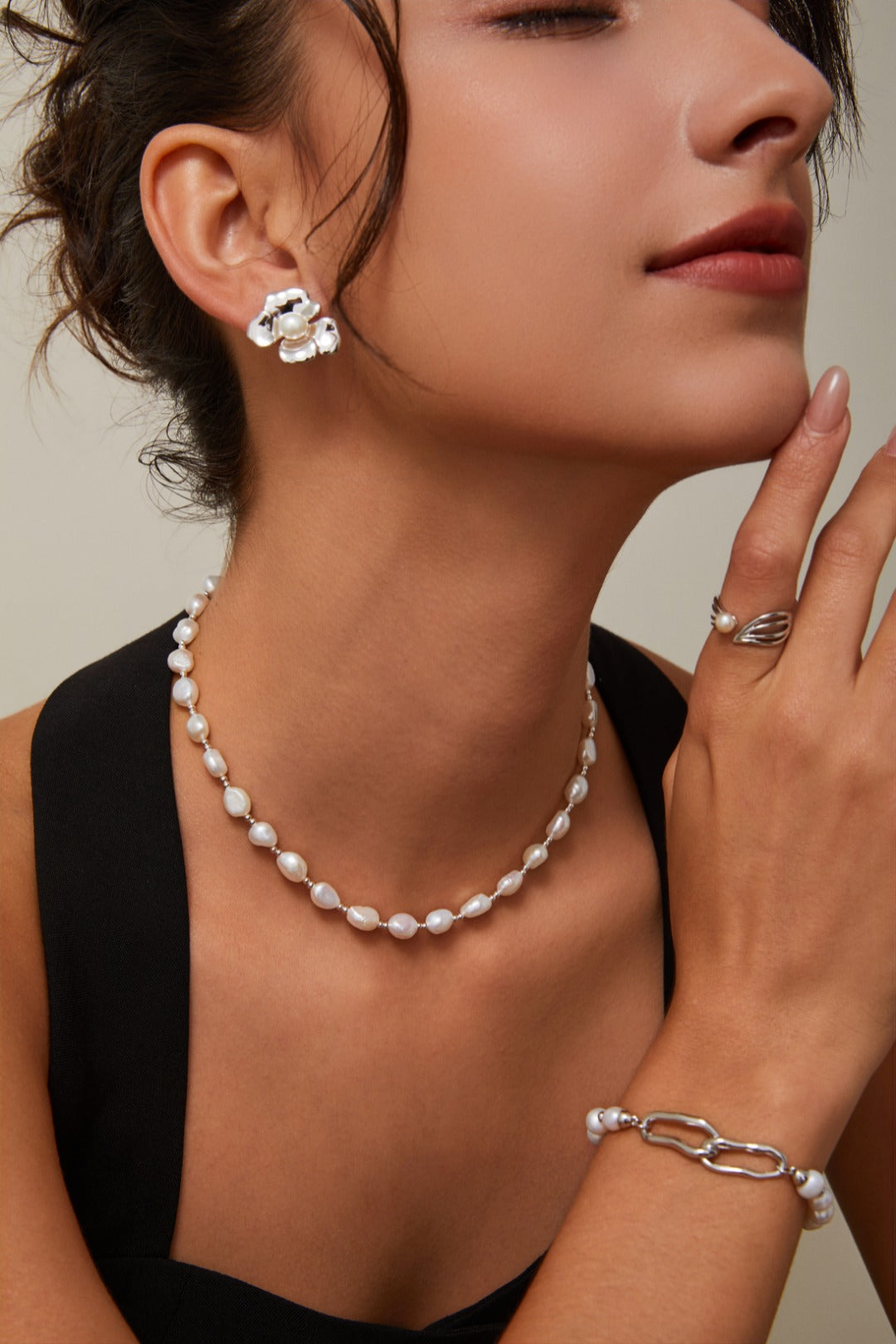Blossom Pearl Earrings