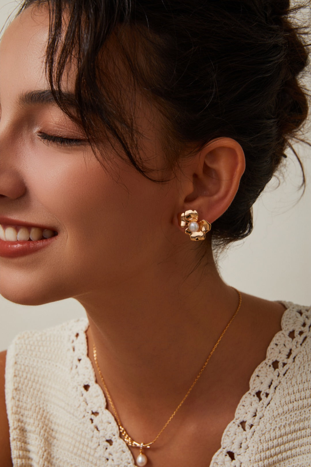 Blossom Pearl Earrings