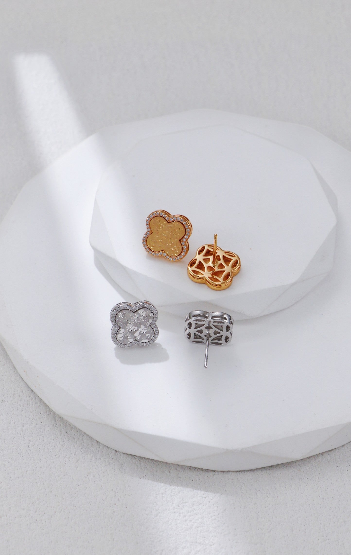 Golden Bloom Earrings | Petite Secret Jewellery