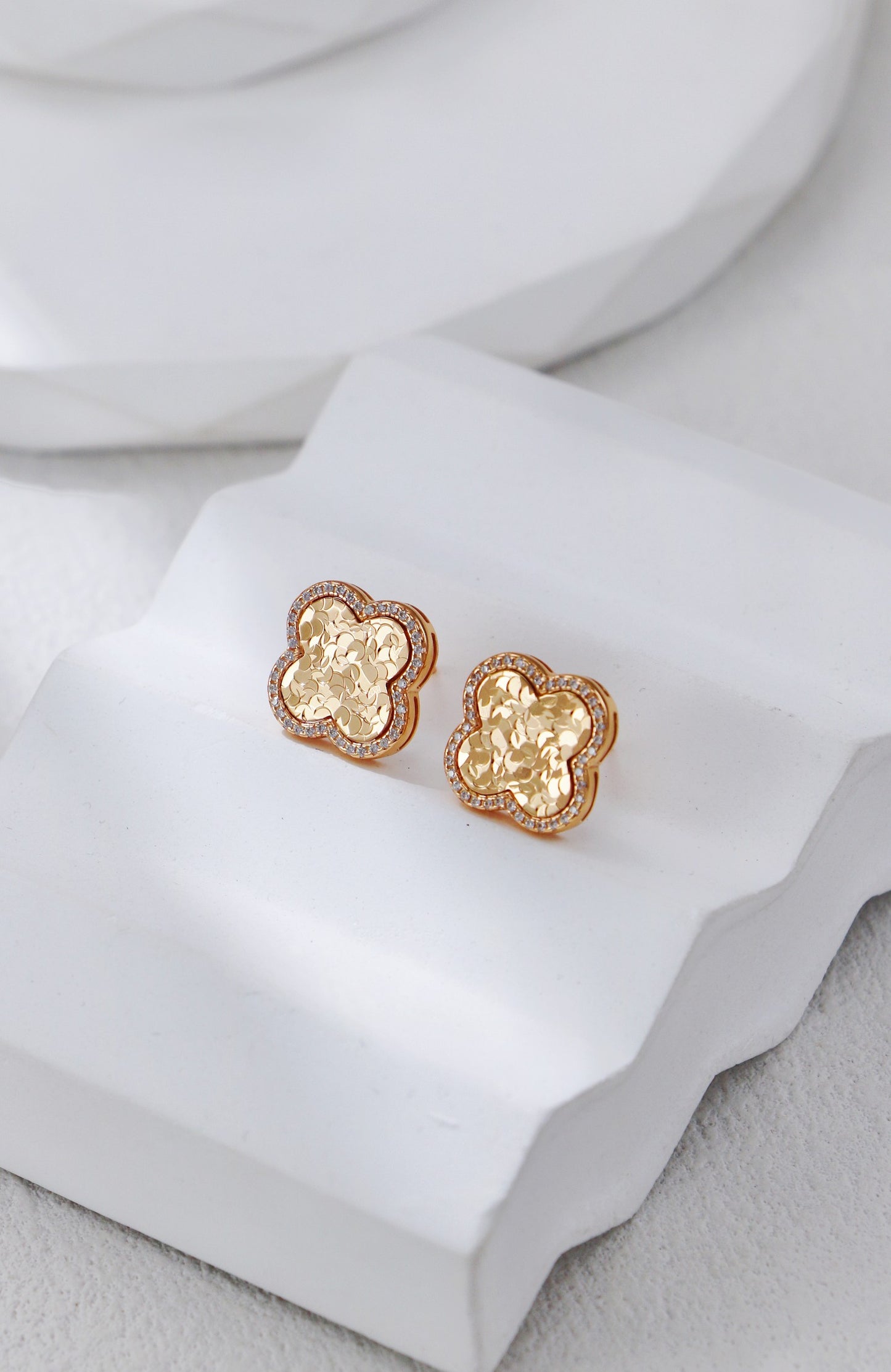 Golden Bloom Earrings | Petite Secret Jewellery