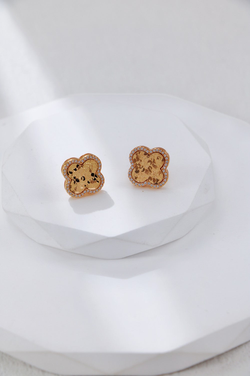 Golden Bloom Earrings | Petite Secret Jewellery