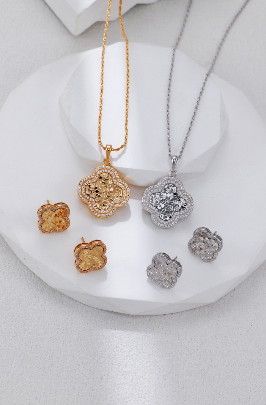Golden Bloom Earrings | Petite Secret Jewellery