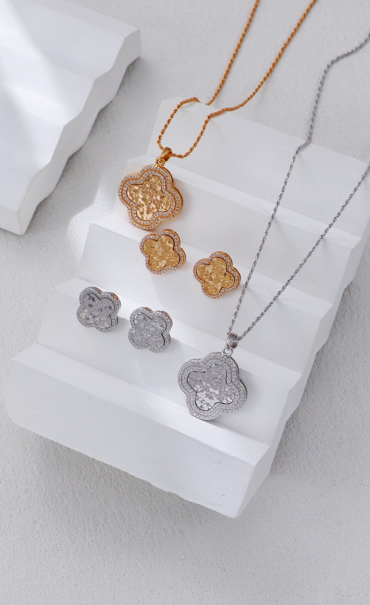 Golden Bloom Earrings | Petite Secret Jewellery