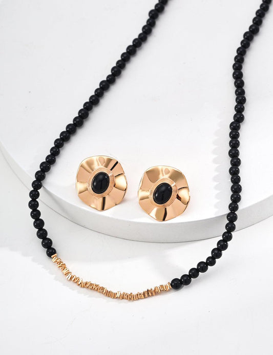 Golden Petal Earrings | Petite Secret Jewellery - Petite Secret Jewellery