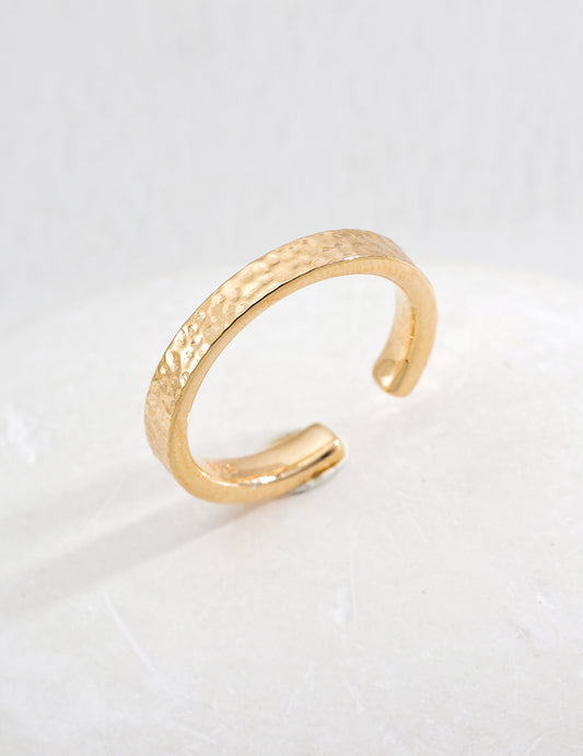 Terra Texture Adjustable Rings