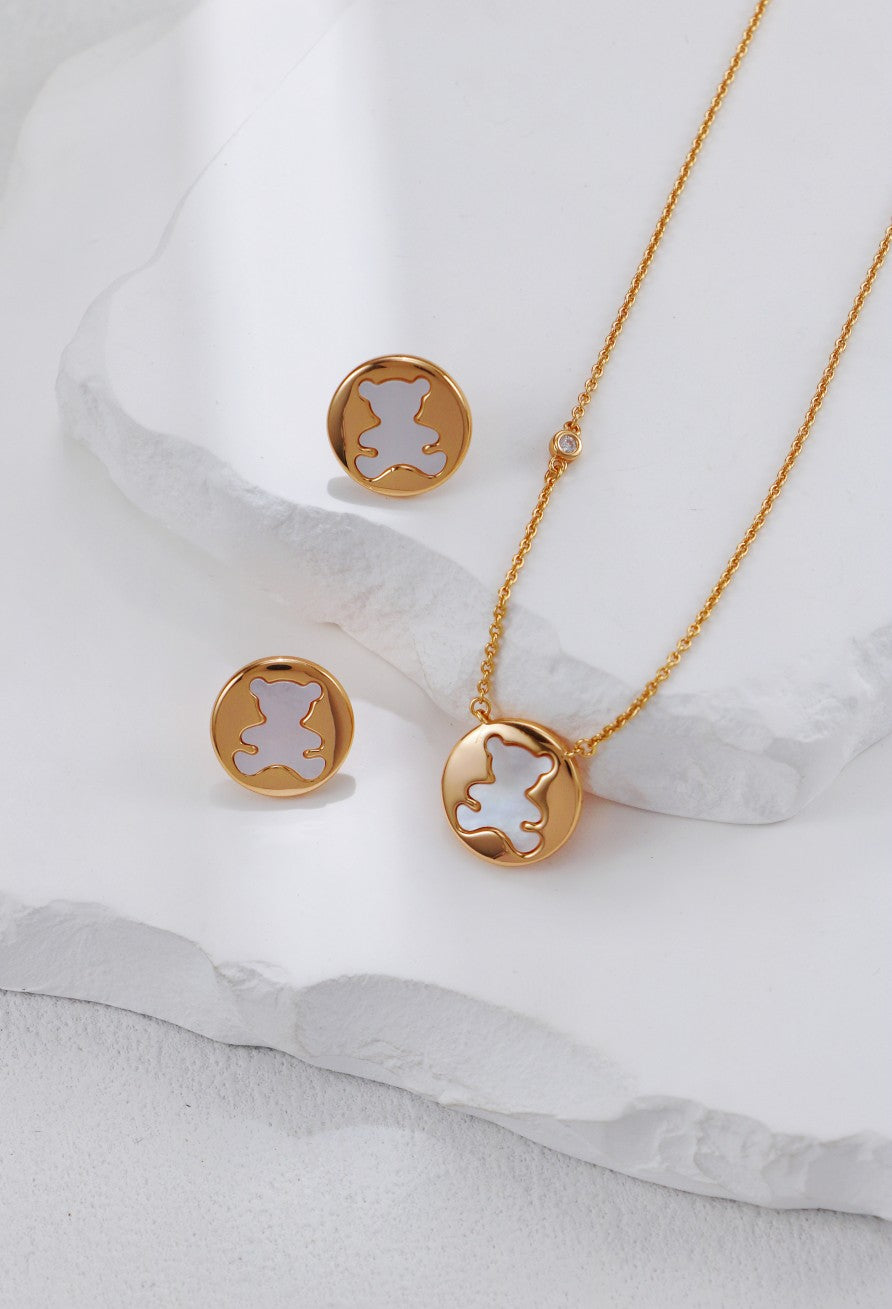 Aurora Bear Necklace | Petite Secret Jewellery