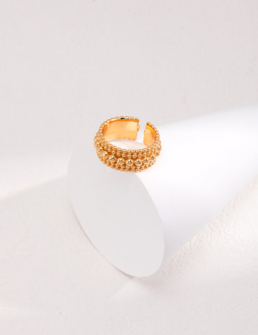 Beaded Open Ring - Petite Secret Jewellery