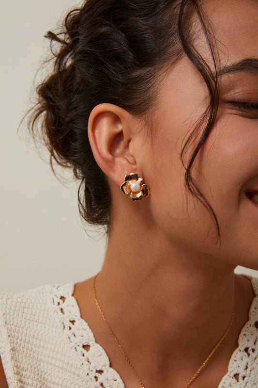 Blossom Pearl Earrings