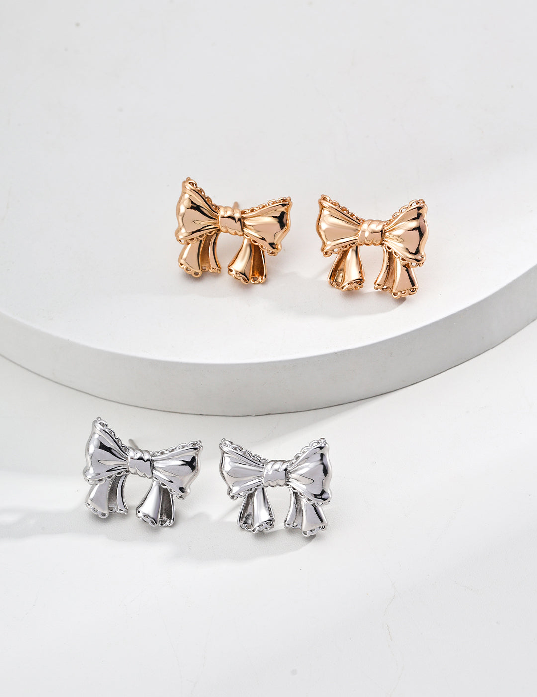 Bow Knot Stud Earrings | Petite Secret Jewellery - Petite Secret Jewellery