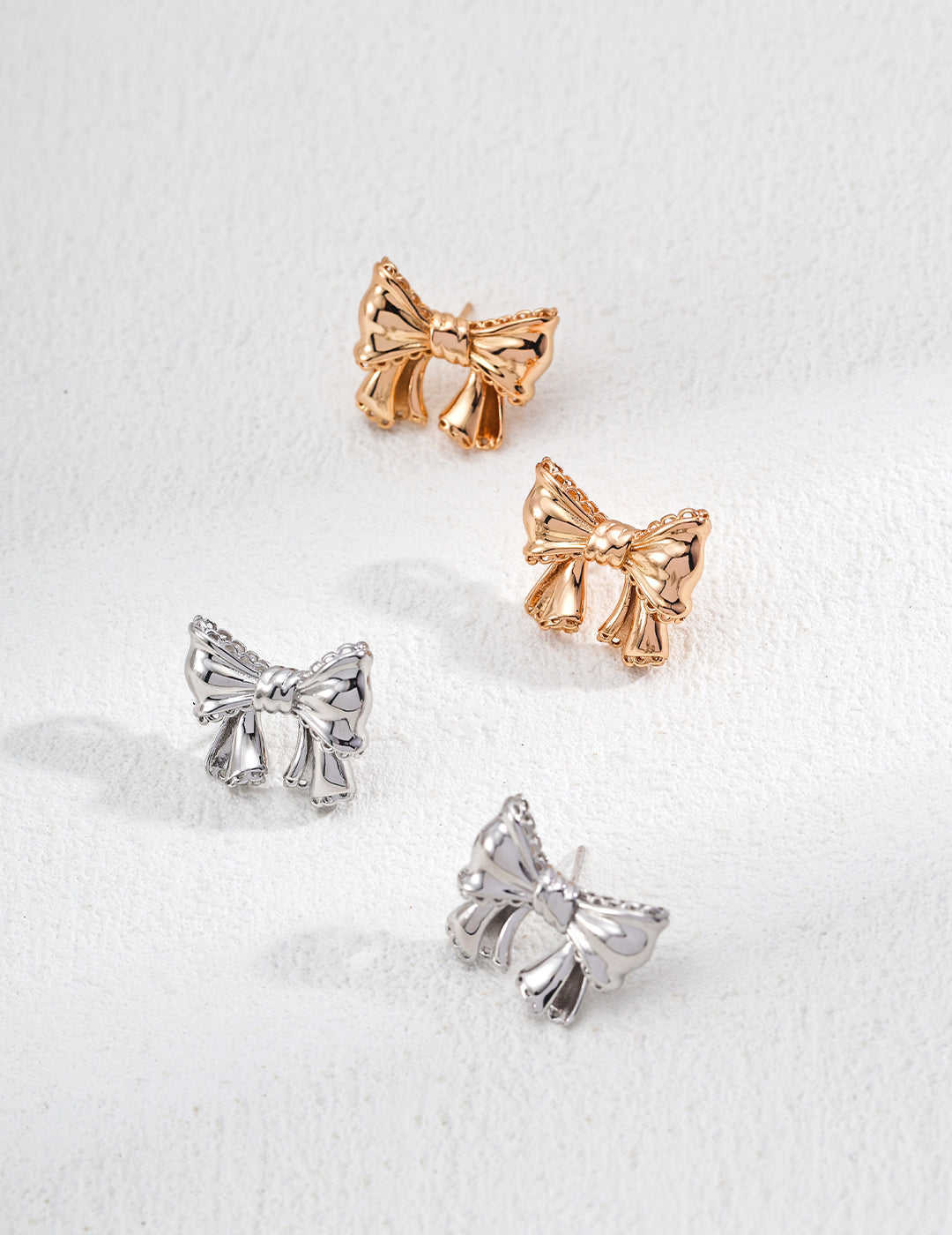 Bow Knot Stud Earrings | Petite Secret Jewellery - Petite Secret Jewellery