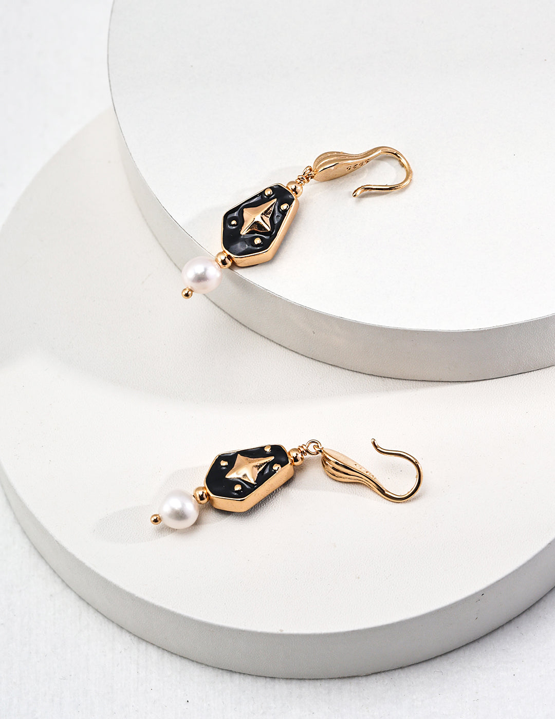 Celestial Charm Drop Earrings - Petite Secret Jewellery