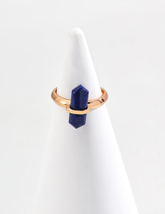 Celestial Lapis Lazuli Ring - Petite Secret Jewellery