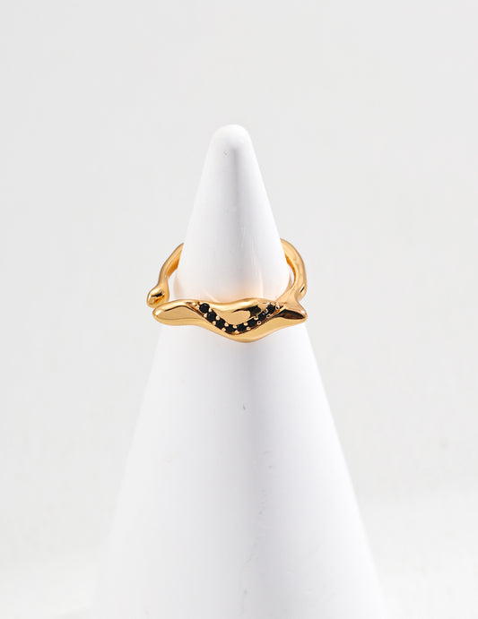 Eternal Flow Gold/Silver Ring - Petite Secret Jewellery