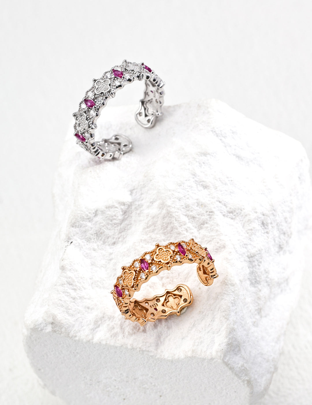 Flora Luxe Adjustable Rings