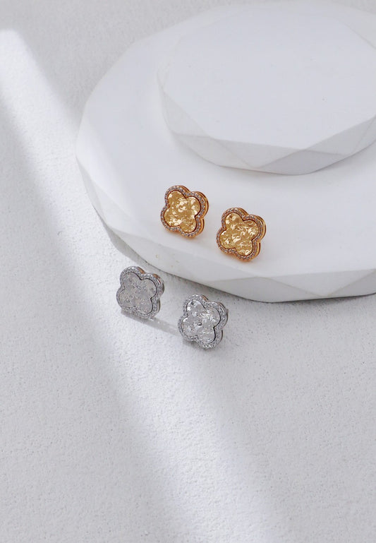 Golden Bloom Earrings | Petite Secret Jewellery