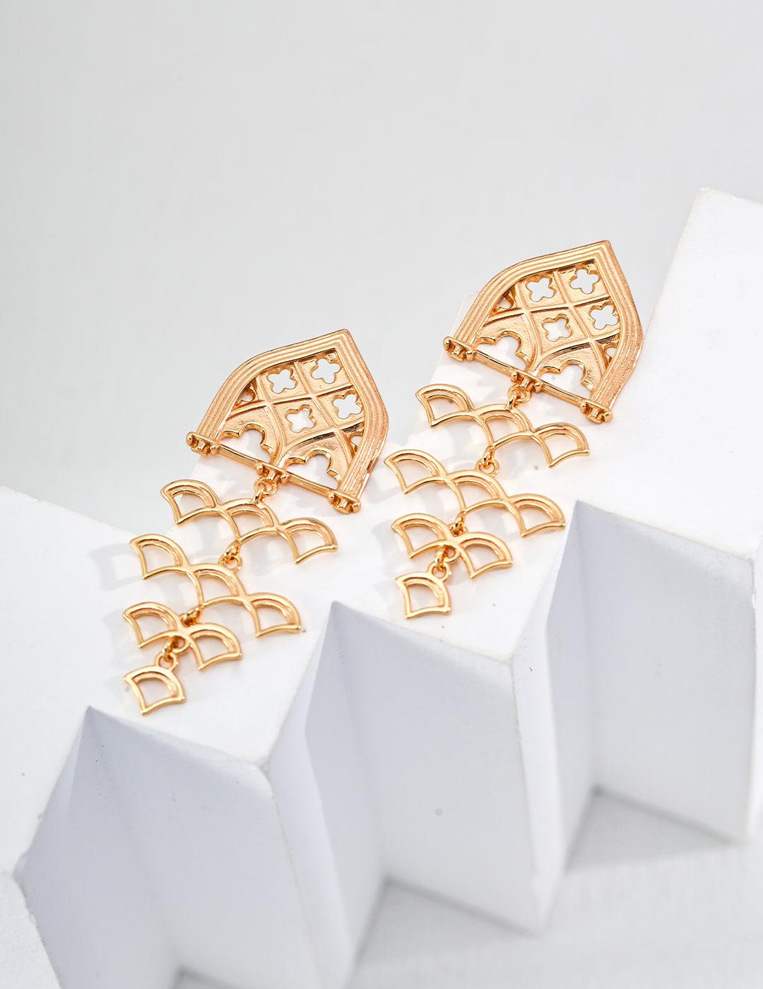 Gothic Elegance Drop Earrings | Petite Secret Jewellery - Petite Secret Jewellery