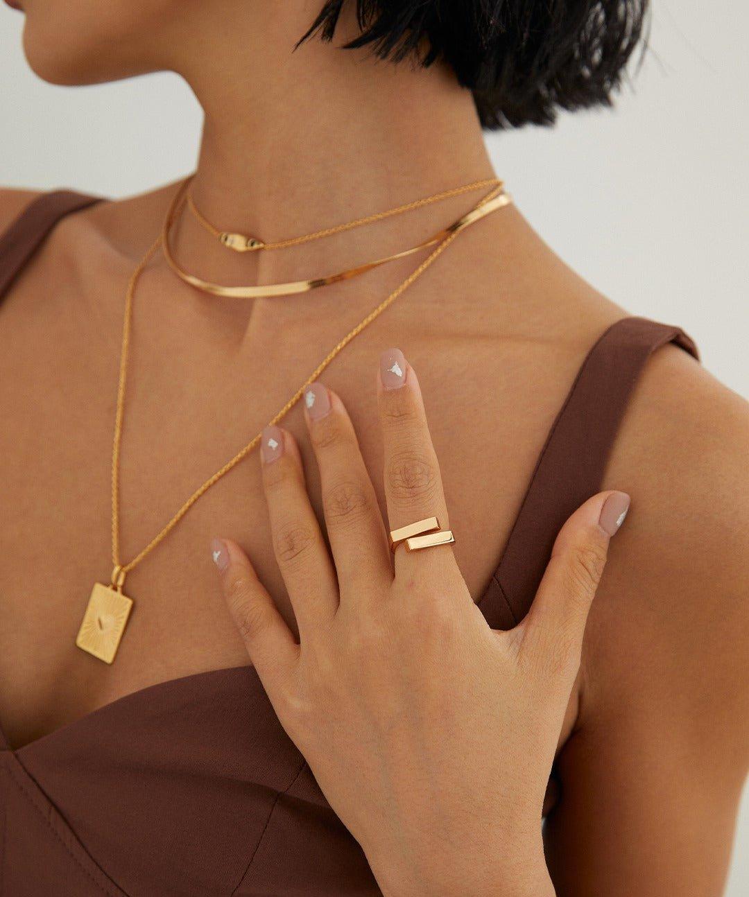 Modern Minimalist Ring - Petite Secret Jewellery
