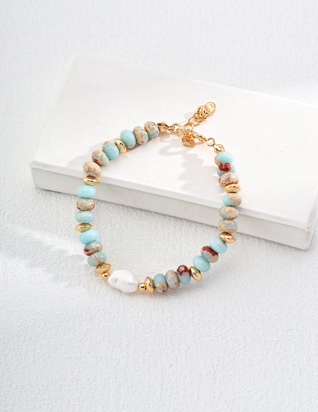 Ocean Breeze Beaded Bracelet - Petite Secret Jewellery