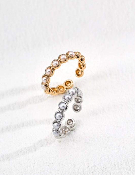 Pearl Embrace Ring | Petite Secret Jewellery