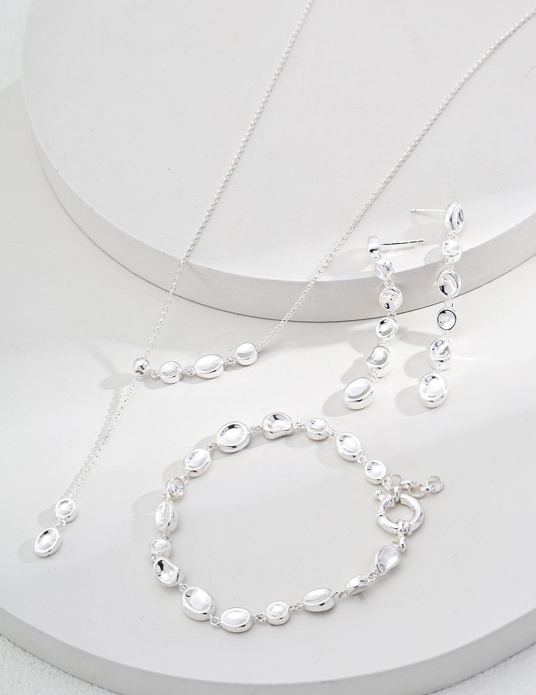 Sterling Silver Pebble Bracelet | Petite Secret Jewellery - Petite Secret Jewellery