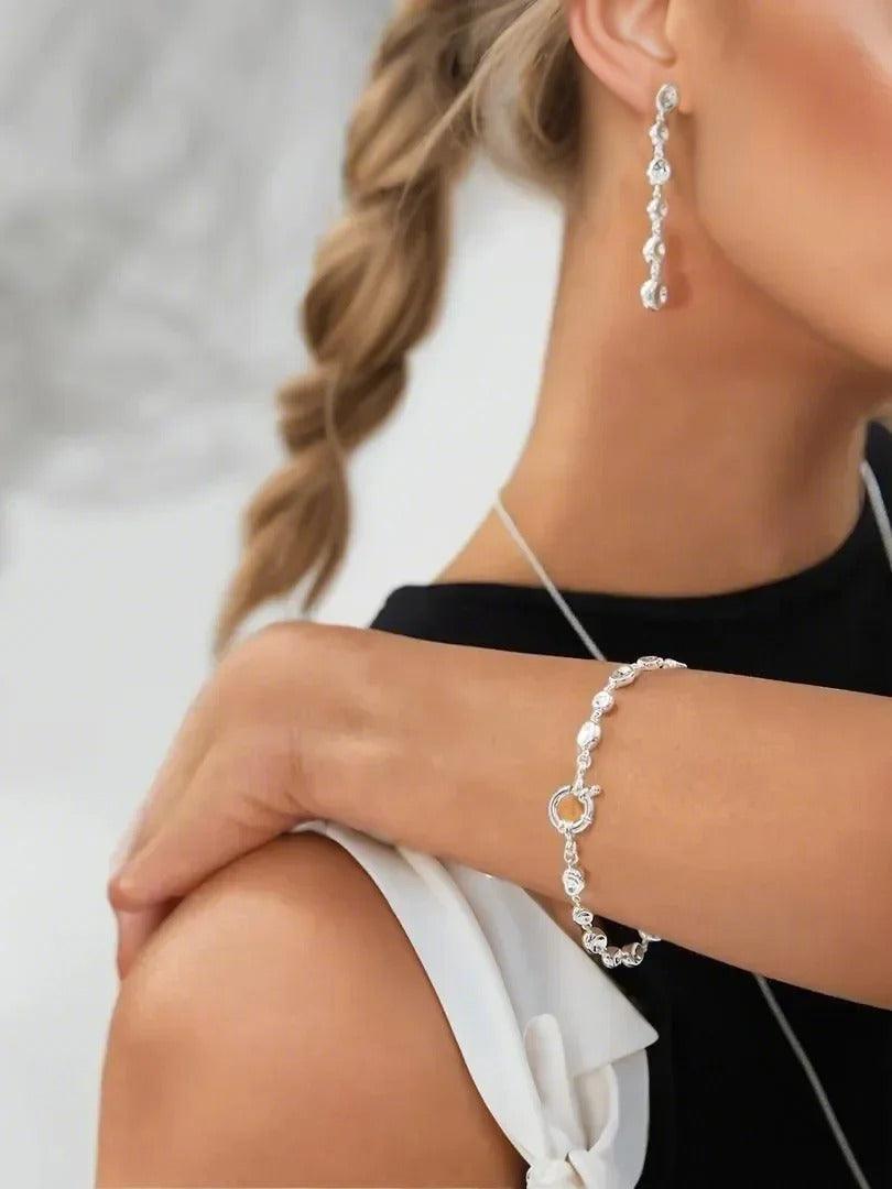 Sterling Silver Pebble Bracelet | Petite Secret Jewellery - Petite Secret Jewellery