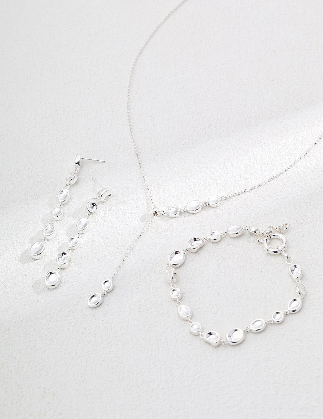 Sterling Silver Pebble Bracelet | Petite Secret Jewellery - Petite Secret Jewellery