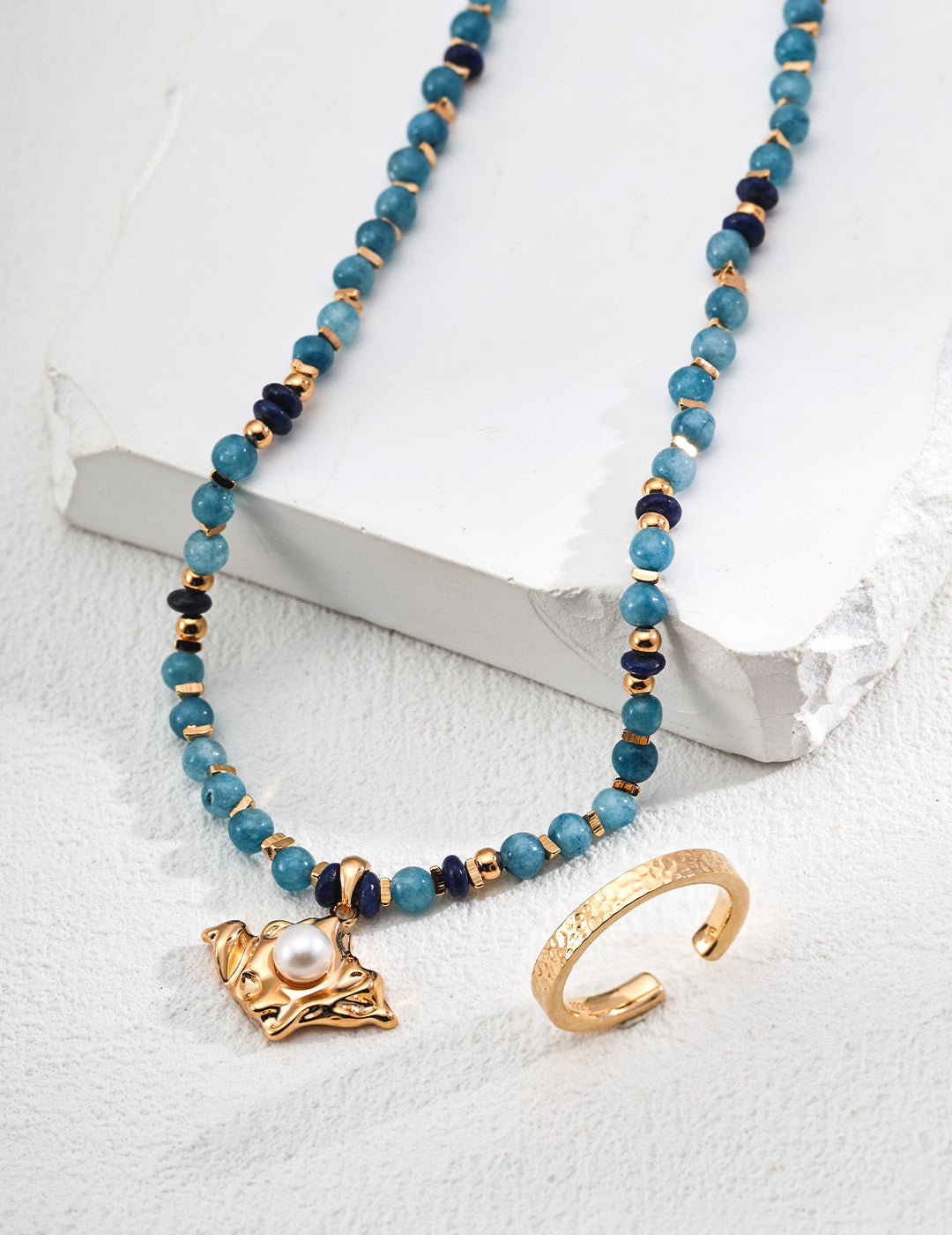 Terra Texture Adjustable Rings